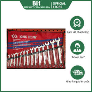 Bộ vòng miệng 14 chi tiết Kingtony 1214MR 10 - 32mm