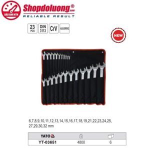 Bộ vòng miệng 23 chi tiết 6-32mm Yato YT-03651