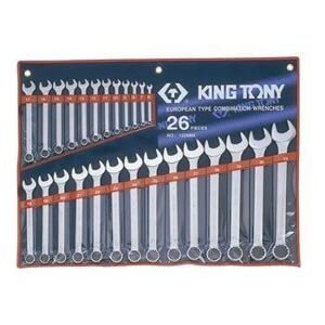 Bộ vòng miệng 26 cái hệ mét Kingtony 1226MR - 6-32mm