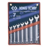 Bộ vòng miệng 7 cái hệ mét Kingtony 1207MR - 10-19mm