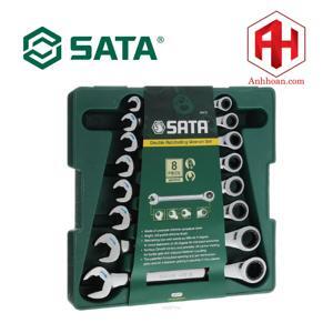 Bộ cờ lê vòng miệng 8 chi tiết Sata 09-079 (09079) - 8-19mm