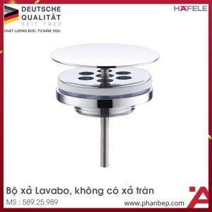 Bộ xả không giữ nước cho chậu không có xả tràn Hafele 589.25.989