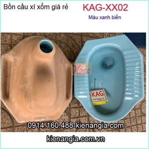 Bộ xả xí bệt liền khối nhấn Viglacera XX02