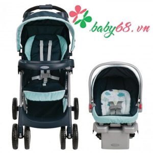 Bộ xe đẩy em bé Graco Comfy + Ghế xe hơi GC-7BG01STU3 (có đế)