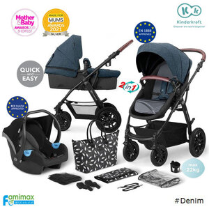 Bộ xe đẩy Kinderkraft XMOOV 3in1