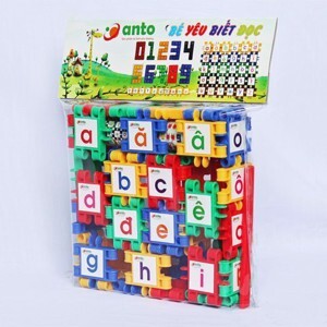 Bộ xếp hình Bé yêu biết đọc Sato 04