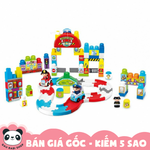 Bộ xếp hình đường đua 100 miếng Winfun 1652