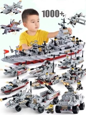 Bộ xếp hình lego cho bé 1000 chi tiết