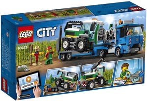 Bộ xếp hình Lego City 60223 - Xe vận tải máy gặt