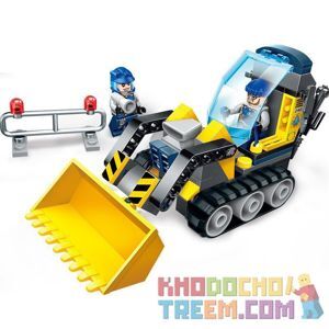 Bộ xếp hình Lego Qman 2402 - Máy ủi đá