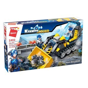 Bộ xếp hình Lego Qman 2402 - Máy ủi đá