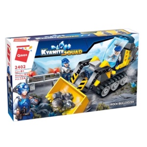 Bộ xếp hình Lego Qman 2402 - Máy ủi đá