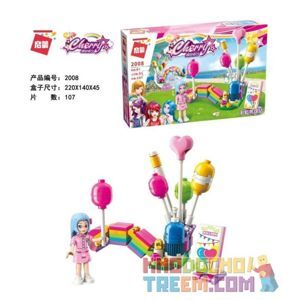 Bộ xếp hình Qman 2008 - Tiệm bóng bay