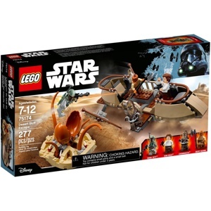 Bộ xếp hình tàu tẩu thoát sa mạc Lego Starwars 75174 (277 chi tiết)