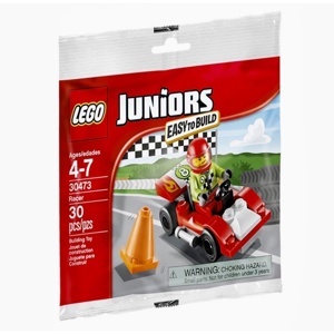 Bộ xếp hình Tay đua số 8 Lego Juniors 30473