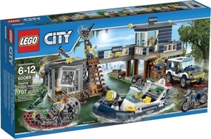 Bộ xếp hình Trạm cảnh sát đầm lầy LEGO City 60069