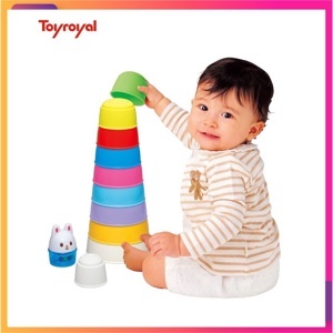 Bộ xếp tháp thỏ con Toyroyal 853