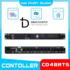 Bộ xử lí âm thanh Crossover DBacoustic CD48RTS