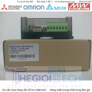 Board lập trình PLC Mitsubishi FX3U-14MT-6AD-2DA