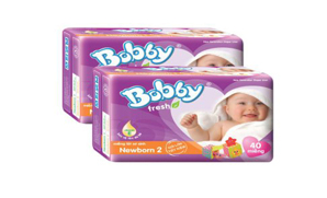 Miếng lót Bobby Fresh Newborn 2 40 miếng (trẻ từ 1 - 3 tháng)