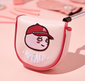 Bọc đầu gậy cover putter Mallet Ready Apeach Pink