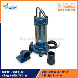 Bơm chìm nước thải EVAK EW-5.10