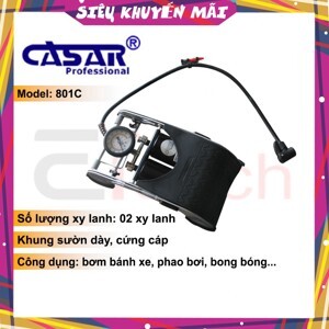 Bơm đạp chân 2 ống Casar 071112-FTWIN