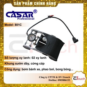 Bơm đạp chân 2 ống Casar 071112-FTWIN