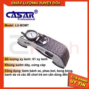 Bơm hơi đạp chân 1 ống Casar 071112-FSING