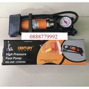 Bơm hơi đạp chân 1 ống Century 801C