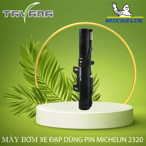 Bơm lốp xe mini dùng pin sạc Michelin 12320 (500mAh)