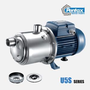 Bơm ly tâm đa tầng cánh đầu inox Pentax U3S-100/5 1HP