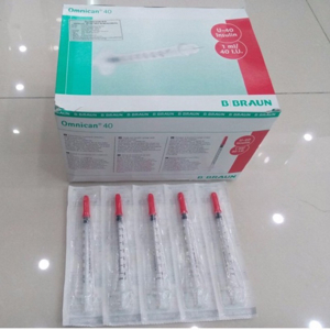 Bơm tiêm Isulin Omnican 1cc U40