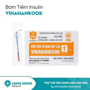 Bơm tiêm Vinahankook 1cc