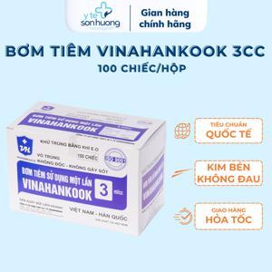 Bơm tiêm Vinahankook 3cc/ml