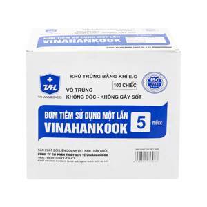 Bơm tiêm Vinahankook 55cc/ml