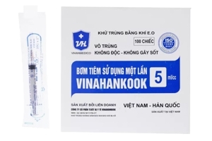 Bơm tiêm Vinahankook 55cc/ml