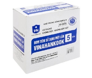 Bơm tiêm Vinahankook 55cc/ml