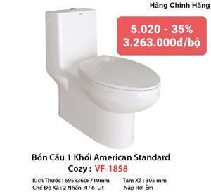 Bồn cầu 1 khối American Standard VF-1858