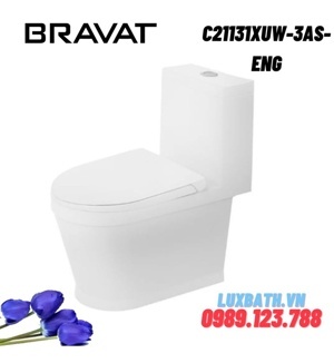 Bồn cầu 1 khối Bravat C21131XUW-3AS-ENG