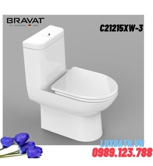 Bồn cầu 1 khối Bravat C21215XW-3