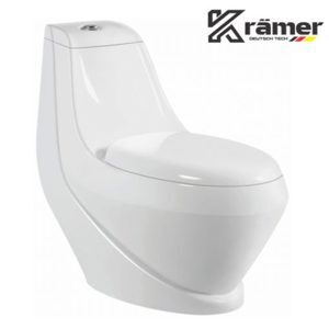 Bồn Cầu 1 Khối Ceramic Kramer KB-2022