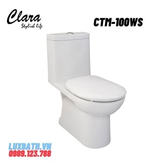 Bồn cầu 1 khối Clara CTM-100WS