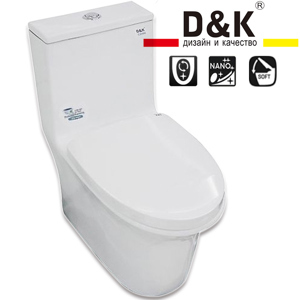 Bồn cầu 1 khối D&K DK-C2409