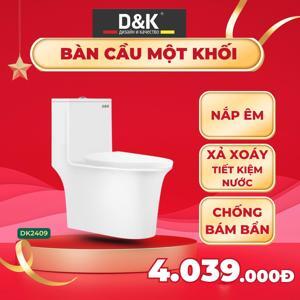 Bồn cầu 1 khối D&K DK-C2409