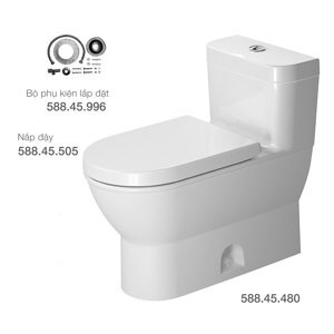 Bồn cầu 1 khối Duravit 588.45.089