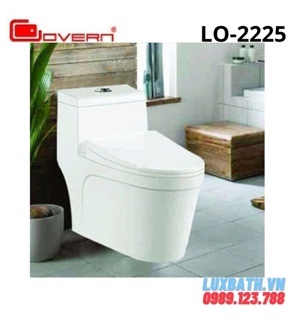 Bồn cầu 1 khối Govern LO-2225 nắp êm