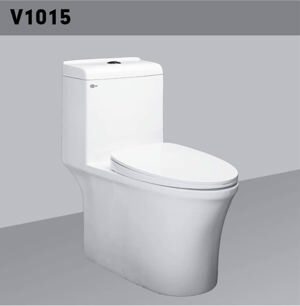 Bồn cầu 1 khối Hảo Cảnh V1015