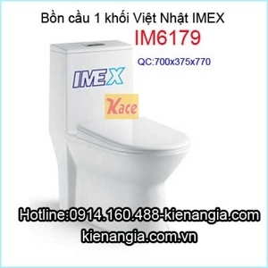 Bồn cầu 1 khối Imex IM6179