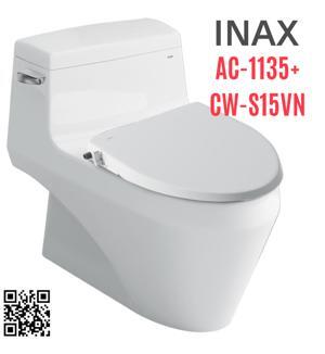 Bồn cầu 1 khối Inax AC-1135+CW-S15VN